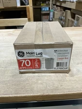 GE 70 Amp 2 Space 4 Circuit Indoor Enclosure Main Lug Circuit Breaker Panel