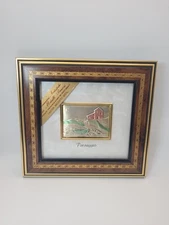STERLING SILVER 925 Art PICTURE WALL PLAQUE ITALY Creazioni Artistiche Paesaggio