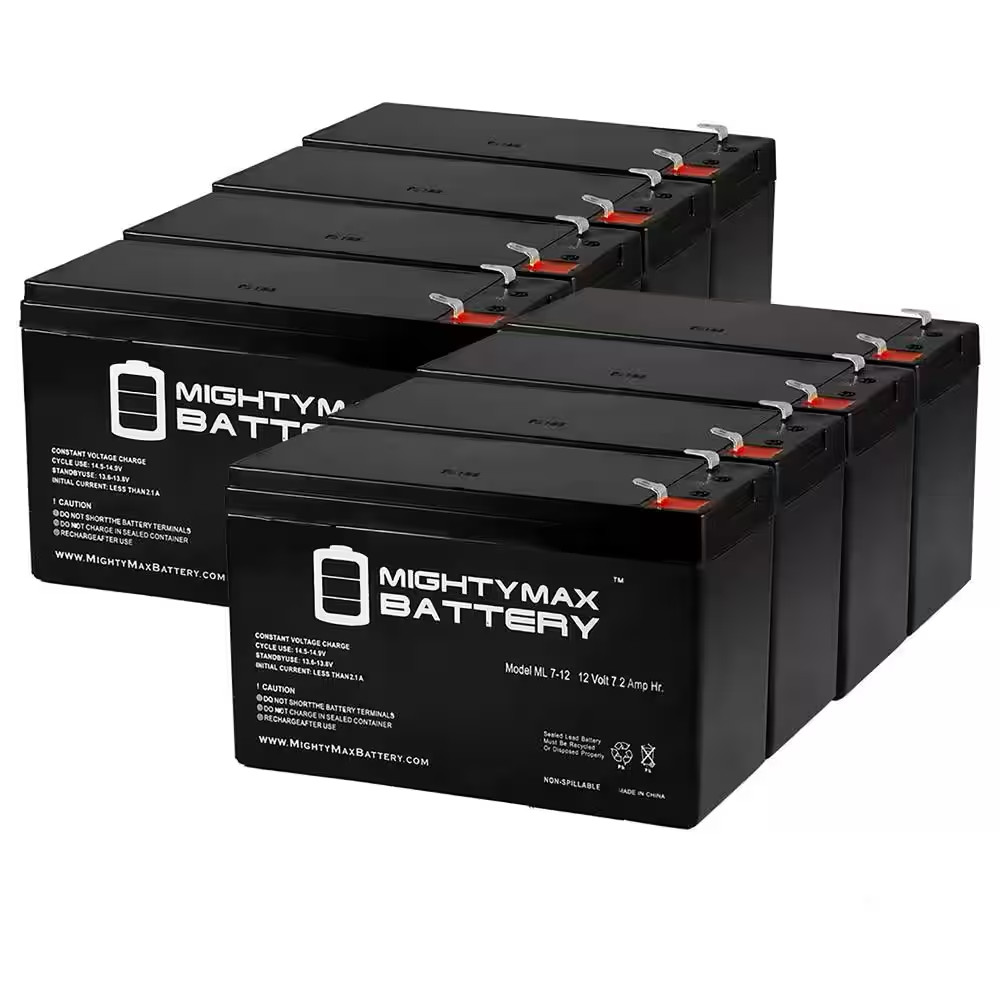 12V 7. 2AH SLA Battery Replacement for Patriot Solarguard 15