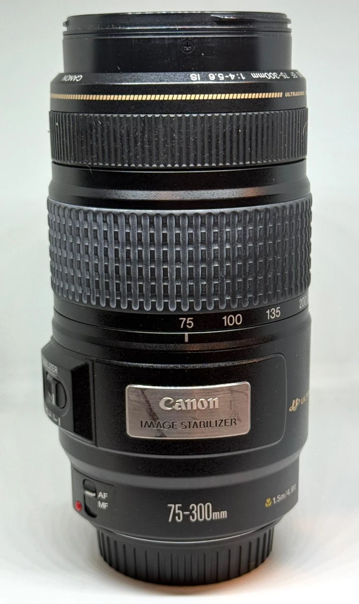 Canon EF 75-300mm Image Stabilization Camera Lenses for sale - eBay