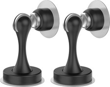 2 Pack Magnetic Door Stop Soft Magnetic Door Catch, Magnetic Door Stoppers fo...