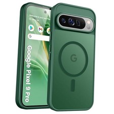 Phone Case, Compatible with Magnetic, Military for Google Pixel 9/9 pro Green