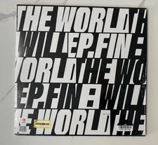 New Sealed Ateez THE WORLD EP. FIN: WILL Vinyl Record