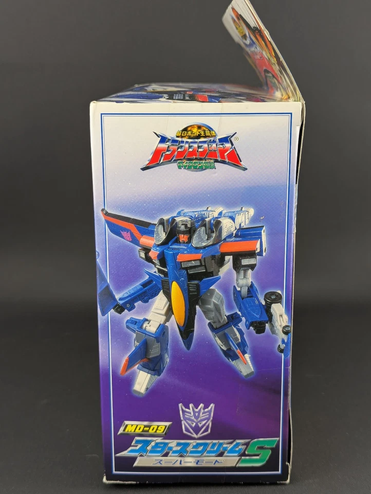 Transformers Micron Legend Starscream S Super SEALED Takara MD-09 Armada - Image 2 of 4
