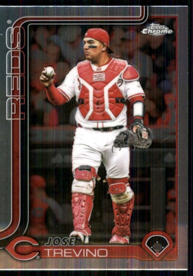 #ad 2025 Topps Chrome Update #USC2 Jose Trevino Cincinnati Reds 56856 $1.69