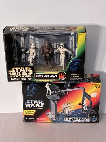 Star Wars POTF Death Star Escape Figure Set & Play Set 1996-97