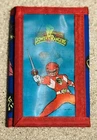 VTG 90s Mighty Morphins Power Rangers Wallet 1994 Cartoon Red Ranger Tri Fold