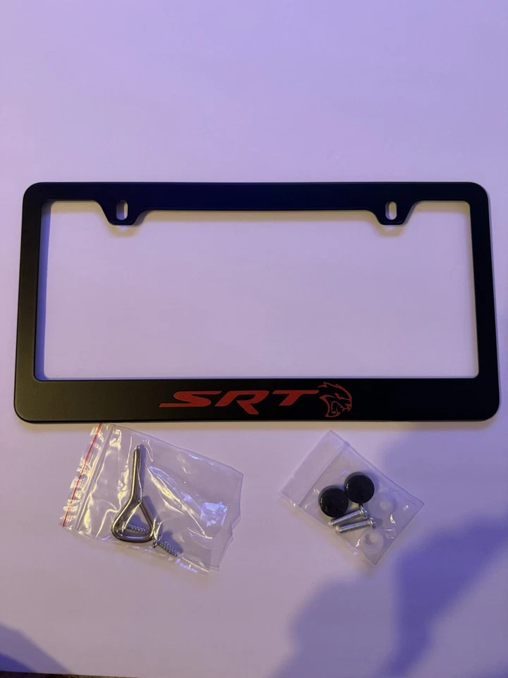 marco matrícula Dodge SRT Foto 3 de 4