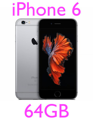 Apple iPhone 6 - 64GB - Space Grey (Ohne Simlock) A1586