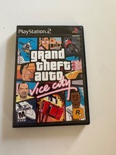 Sony Playstation 2 PS2 Grand Theft Auto Vice City Disc  Case Tested