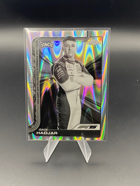Racing Formula One 2025 Topps Chrome LogoFractor Edition Formula 1 Isack Hadjar