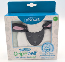 Dr Brown  s Infant Gripebelt for Colic, Reflux Gas Relief Lamb Heated Tummy Wrap