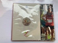 2022 COMMONWEALTH GAMES WALES COLOUR FIFTY 50 PENCE PACK BU