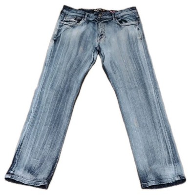 Ecko Unltd Jeans Mens 34x31 Blue Stretch Athletic Denim Med Wash Straight Y2K