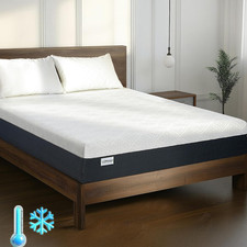 12 Inch Twin Mattress, Gel Memory Foam Twin Size Mattress Made in USA, Pressure