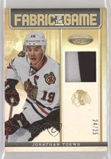 2012-13 Certified Mirror Gold Jerseys Prime 24/25 Jonathan Toews #FOG-JTO 0c3