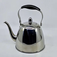 L'epicure 18/10 Stainless Steel Petite TEA KETTLE POT Stove Top Induction 5 Cup