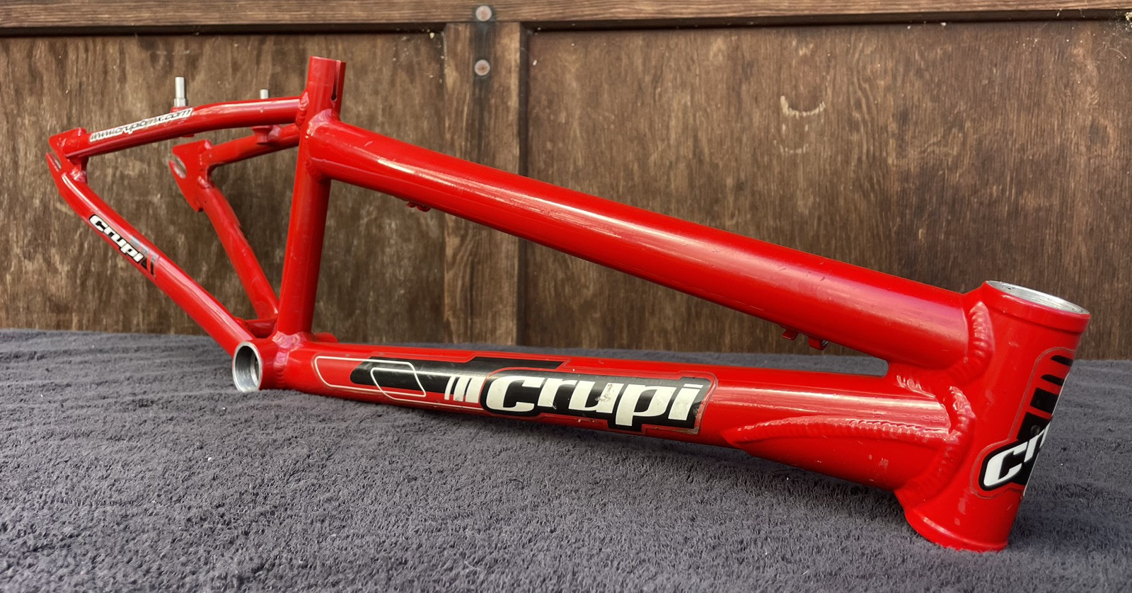 Expert Crupi BMX Race Frame 19” Toptube Used Aluminum For 20 X 1/8