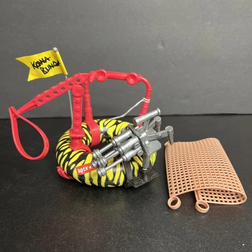 Vintage 1989 Playmates TMNT Sewer Party Tube Boat Vehicle Complete