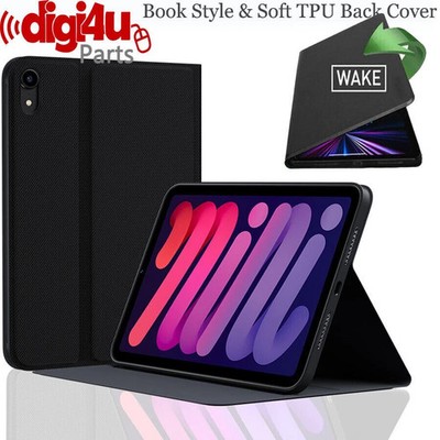 Für iPad Mini 6. 7. Generation (2024) PU Leder Flip Smart Ständer Cover Hülle