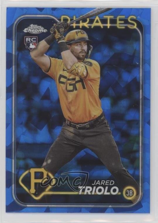 2024 Topps Chrome Sapphire Edition Jared Triolo #281 Rookie RC 1g3l