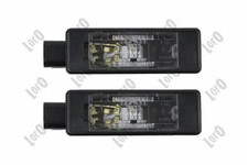 Kennzeichenleuchte beidseitig LED 038-20-905LED ABAKUS für PEUGEOT CITROËN DS