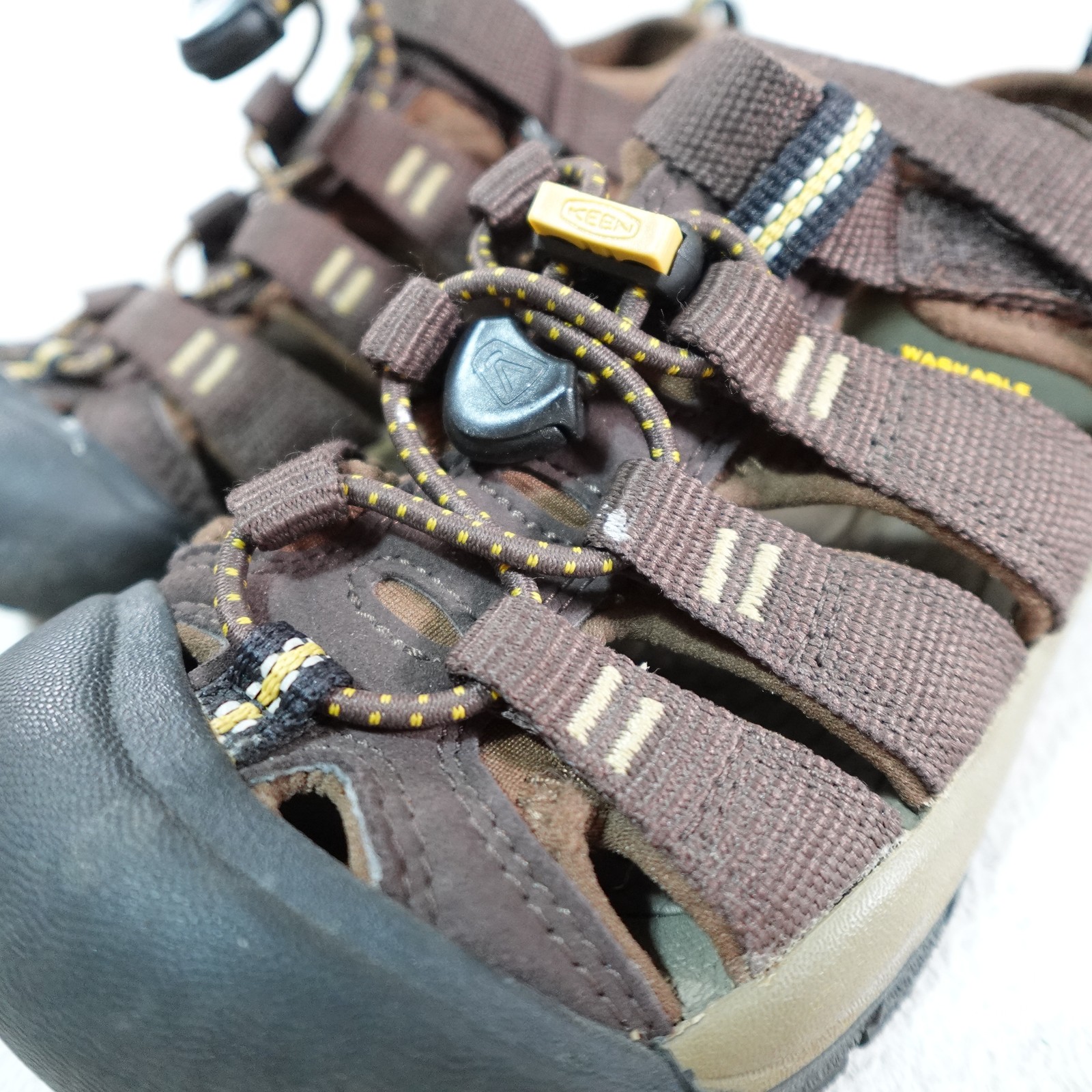 Scarpe Keen Newport H2 giovani taglia 13 marroni sandali lavabili escursionismo outdoor acqua