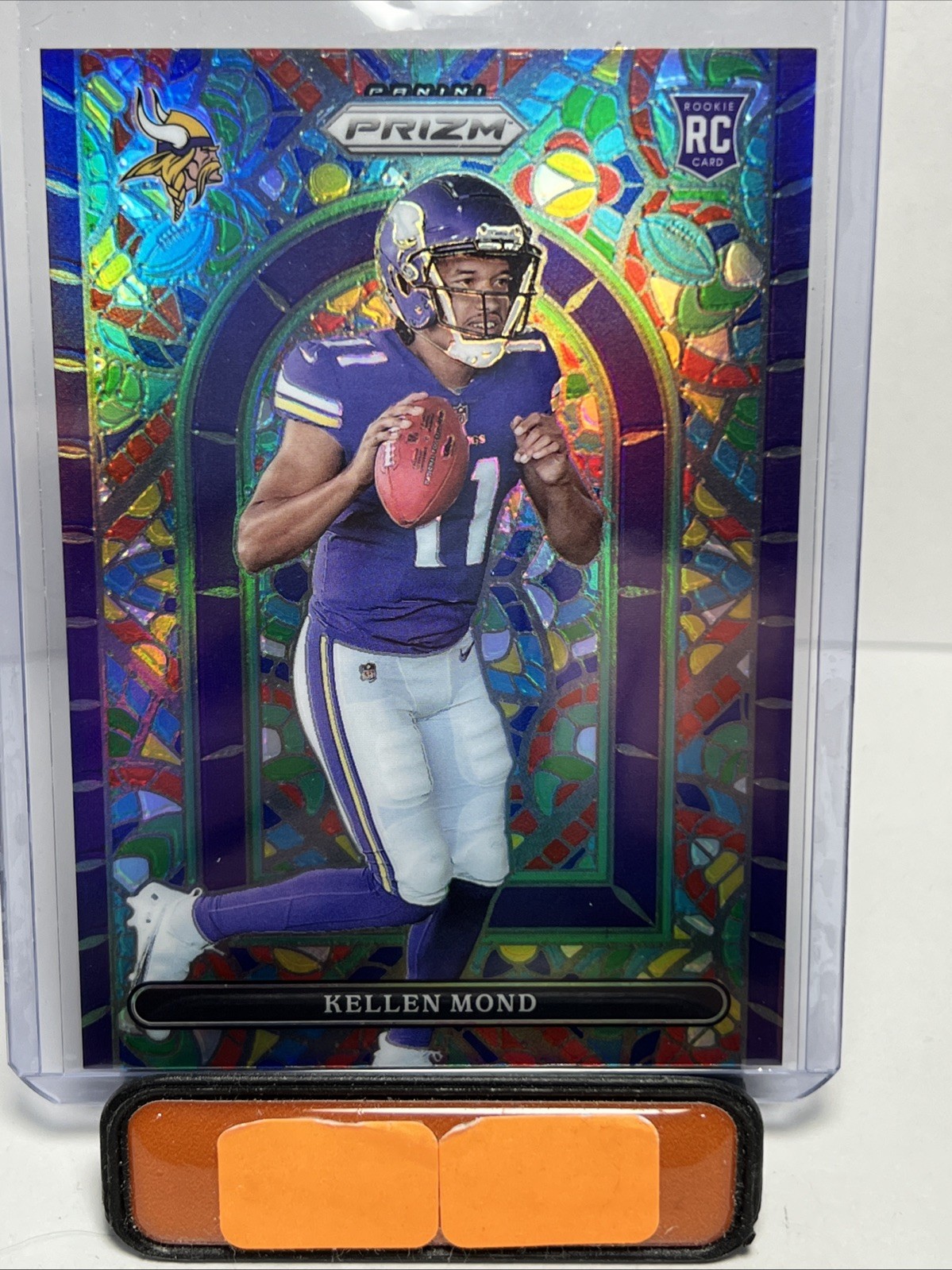 2021 Panini Prizm - Kellen Mond - #SG-12 - Stained Glass - Case Hit - SSP - RC