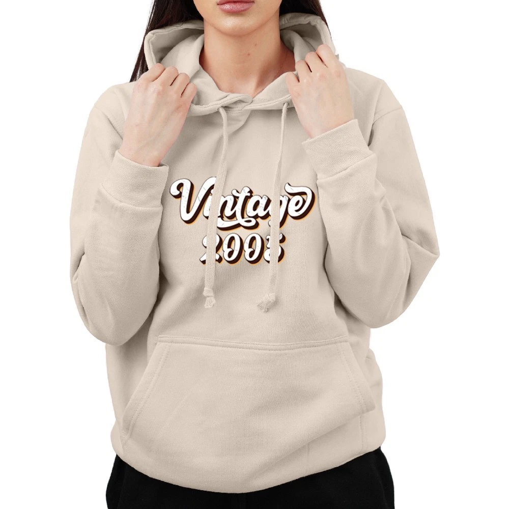 Classic Vintage 2005 18th Birthday Gift Novelty Funny Adults Kids Unisex Hoodie