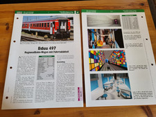 Wagen-Archiv / 4.2 - RegionalBahn-Wagen mit Fahrradabteil, Bduu 497 / 14 Seiten
