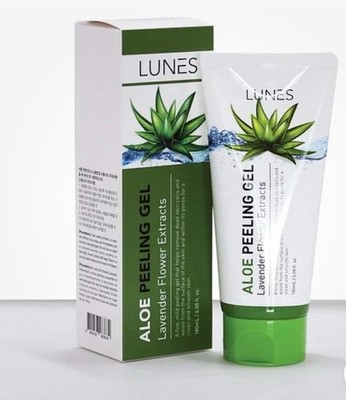 LUNES ALOE FINE MILD PEELING GEL AMINO ACID COMPLEX 6.08 OZ KOREA