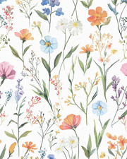 Floral Peel and Stick Wallpaper Boho Flower Contact Paper for Cabinet Drawers Bo