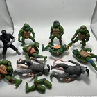 Lot Of 10 Vintage Teenage Mutant Ninja Turtles Action Figures Master Splinter