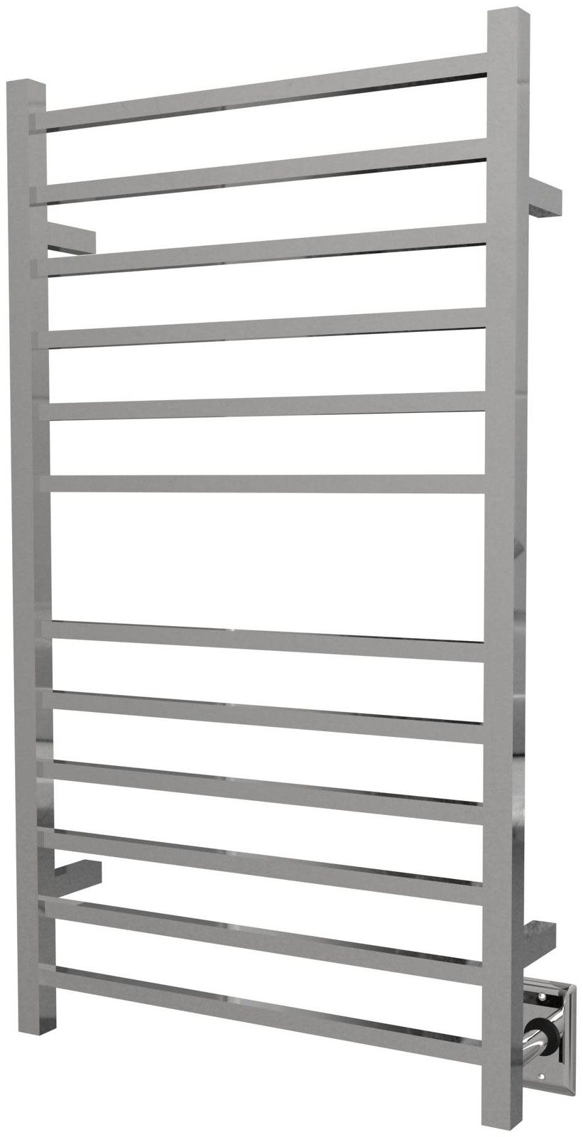 Amba RSWHL-P Radiant Large Square Hardwired Towel Warmer Polished