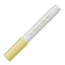 Pilot Water-Based Pen, Fine Point, Round Tip, Pastel Yellow, 5 Pieces, SJP100F5P