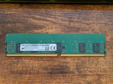 2 Pack Micron 8GB DDR4 Server RAM PC4-2400T Memory Module MTA9ASF1G72PZ-2G3B1MK