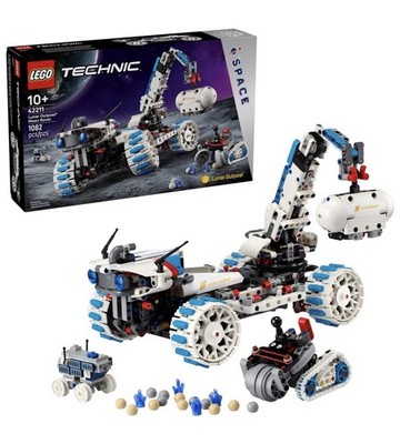 LEGO Technic Lunar Outpost Moon Rover Space Vehicle Building Toy - All-Terrai...
