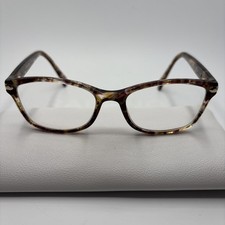 COACH HC 6065 5287 CONFETTI LIGHT BROWN EYEGLASSES FRAME 51-17-135mm 223