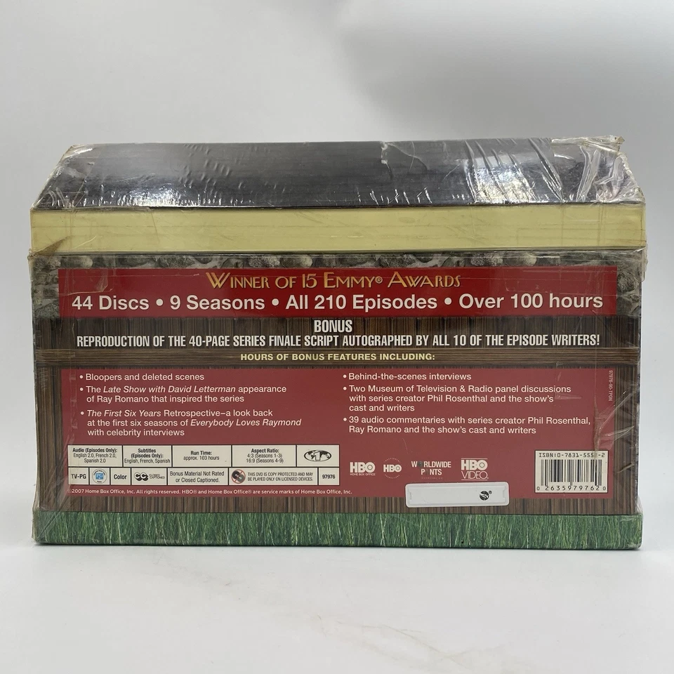 Everybody Loves Raymond The Complete Series House Box Set (DVD, 2007, 44-Disc) Foto 4 de 4