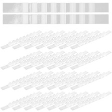 100Pcs Non-Slip Hanger Grips Silicone Hanger Strips Adhesive Clothes Grips