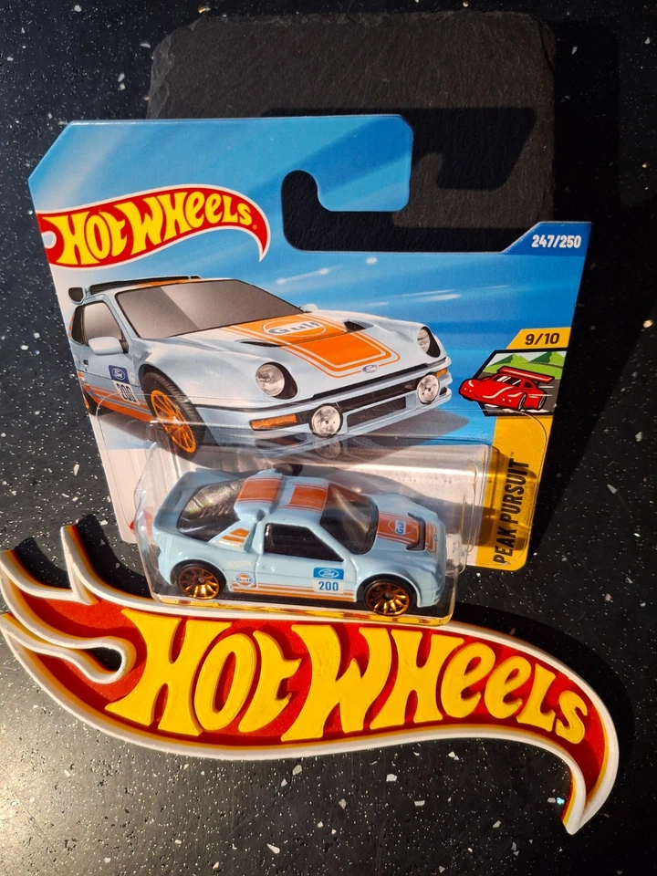 Hot Wheels ~ Ford RS200, GULF, Short Card.  Lots More NEW Ford Models Listed!! - Image 2 of 4