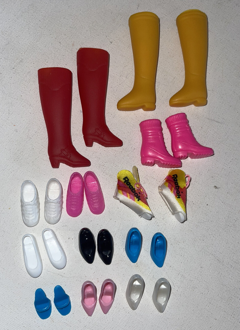 Vintage Barbie Doll Shoes Boots 