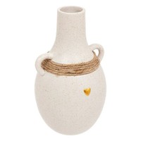 Keramikvase Floral, 22 Cm