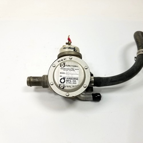 2H3-19 Airborne Vacuum Regulator Valve Assembly w/ Switch - As Removed - Bild 2 von 5