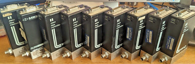 MKS  Mass Flow Controllers,  N2 , nitrogen, 500 sccm