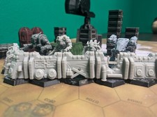 Defensive Walls, 6mm/8mm compatible  Battletech