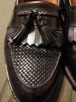 Allen Edmonds Cody 1809 Tassel Woven Loafer Slip On Shoes  display picture 2