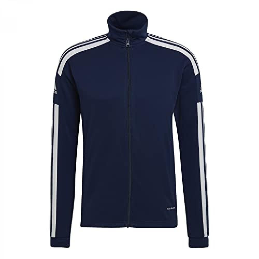 (TG. XS) adidas Sq21 TR Jkt Giacca, Blu Navy/Bianco, M Uomo - NUOVO