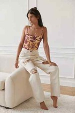 Urban Outfitters Out From Under Kaia Printed Bodysuit Size S
