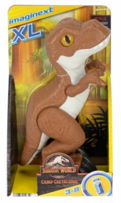 Imaginext T-Rex XL Dinosaurier Figur Jurassic World Camp Kreidezeit.